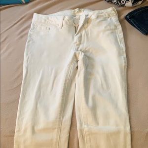 white jeans